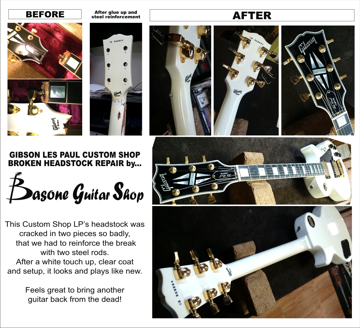 Gibson Les Paul Custom Cracks